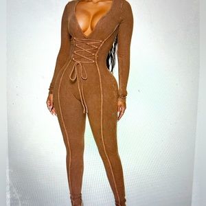 Ribbed Jumpsuit